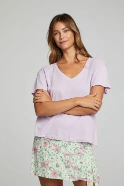 New Everyday Essential V Neck Tee Women Loungewear|Essentials