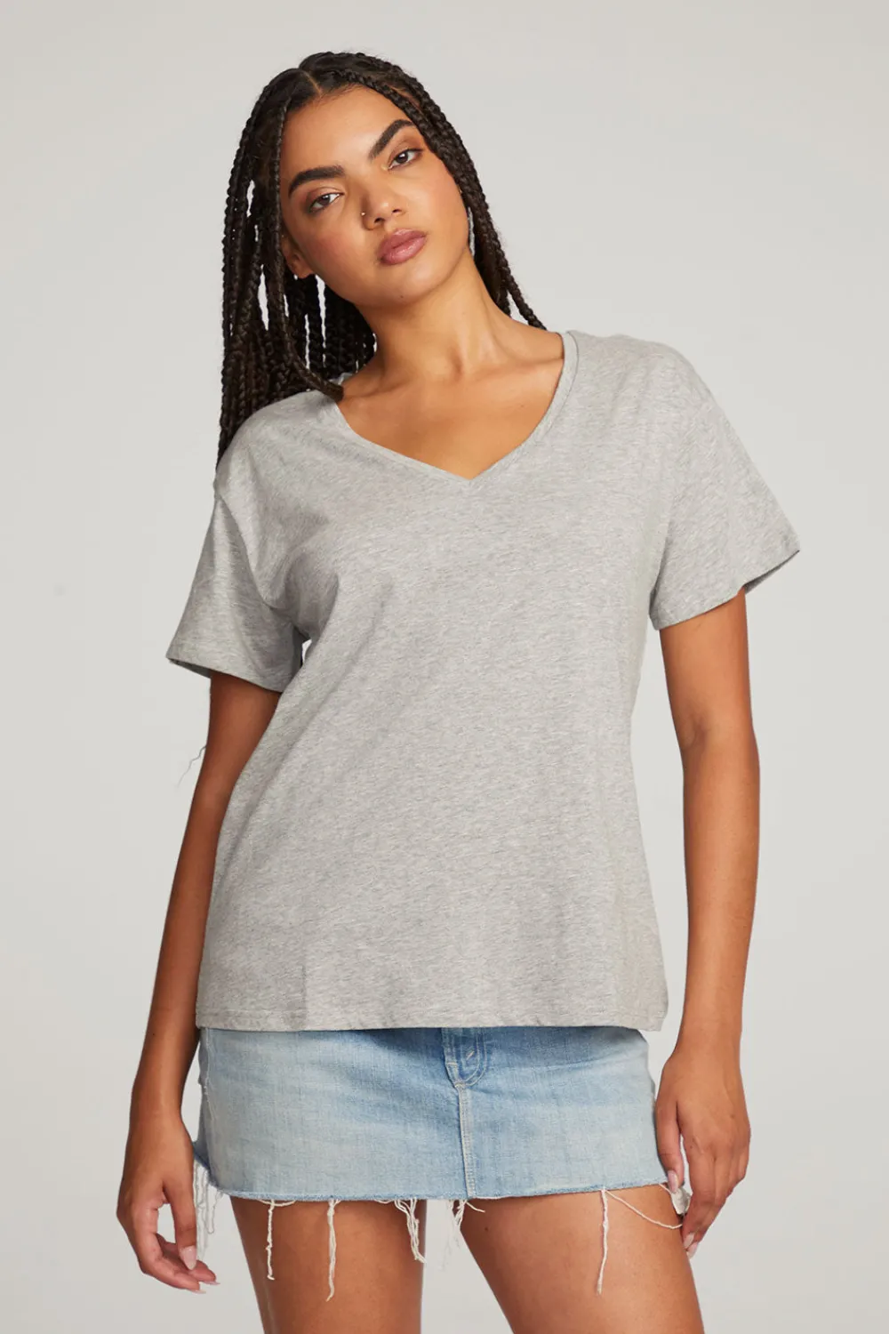 Sale Everyday Essential V-neck Tee Women Loungewear|Essentials