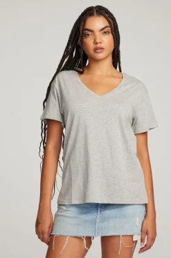 Sale Everyday Essential V-neck Tee Women Loungewear|Essentials