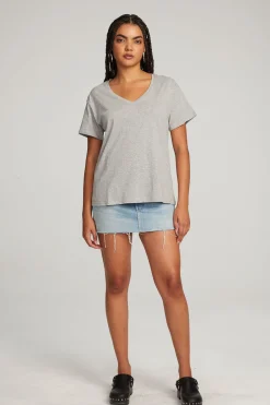 Sale Everyday Essential V-neck Tee Women Loungewear|Essentials