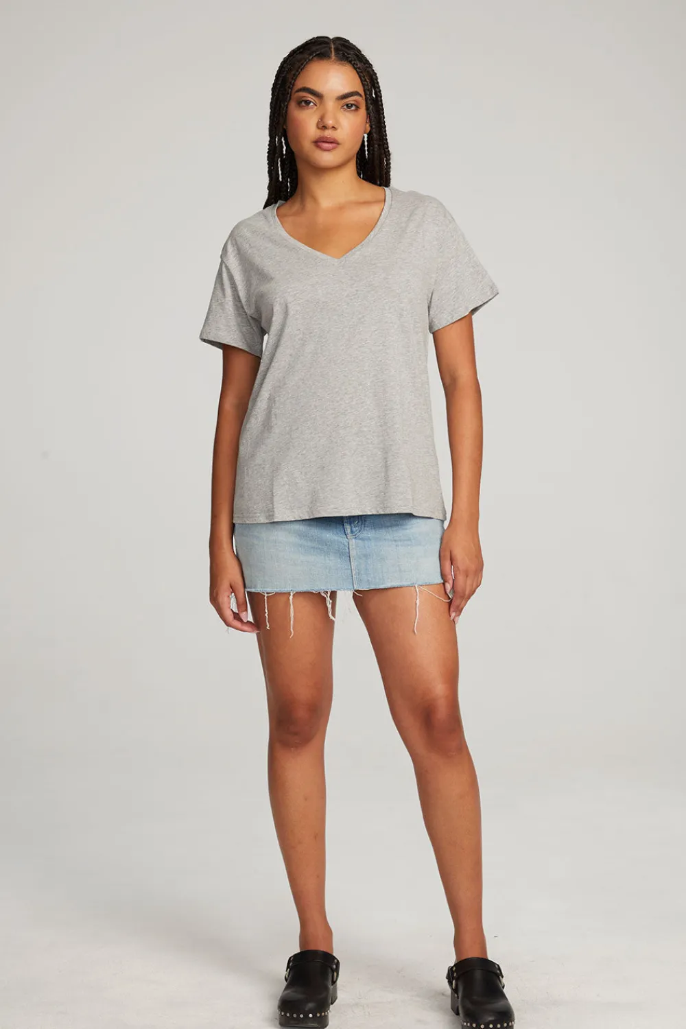 Sale Everyday Essential V-neck Tee Women Loungewear|Essentials