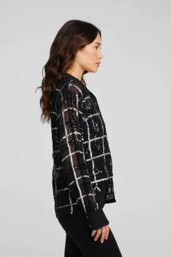 Hot Evory Fairfax Plaid Button Down Women Loungewear|Tops