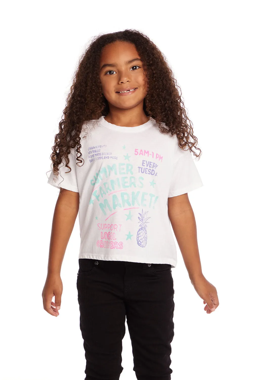 Fashion Farmers Market Girls Tee Kids Girls