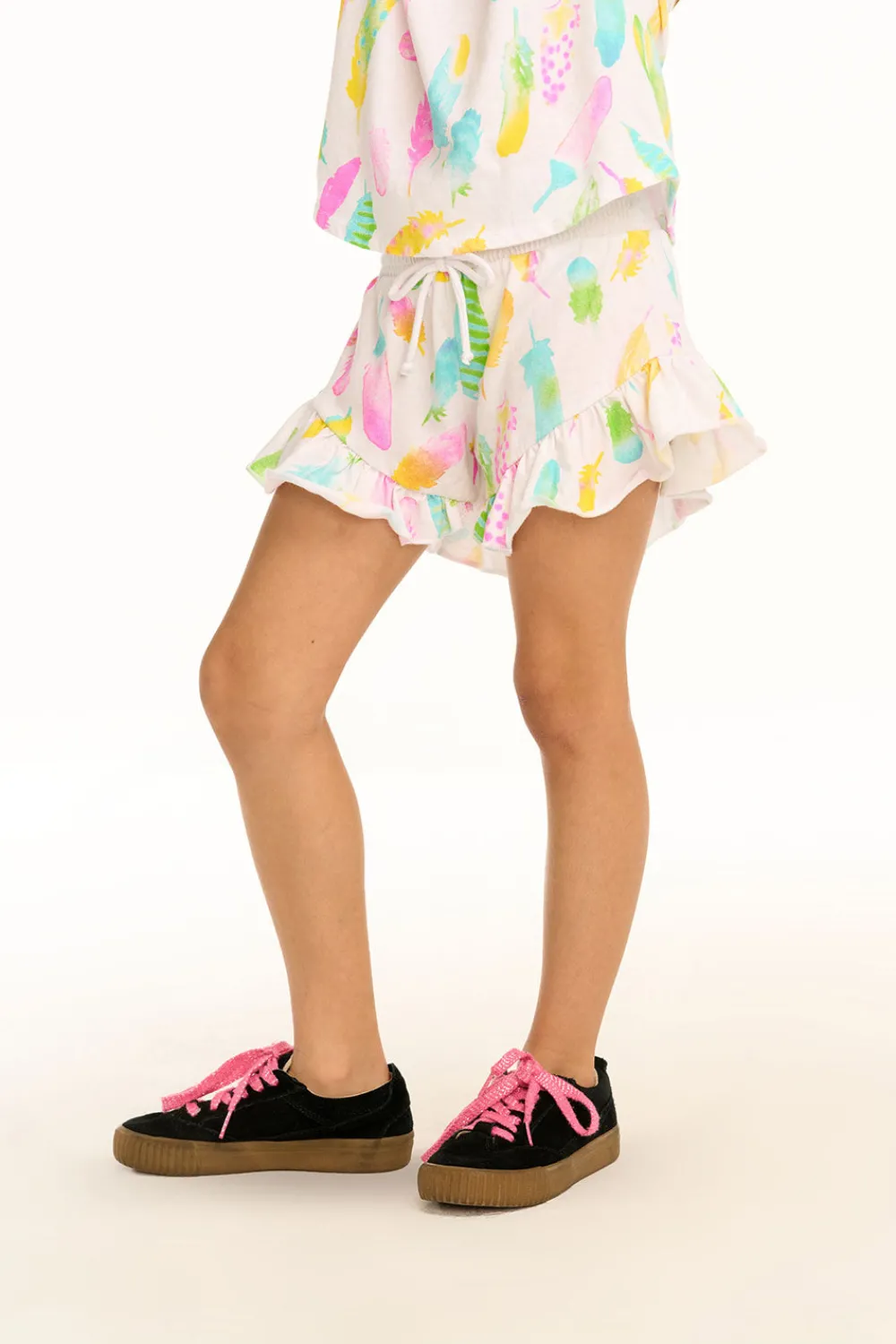 Online Feathers Grotto Shorts Kids Girls