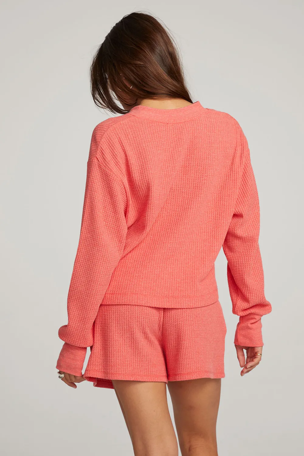 Hot Flame Long Sleeve Women Loungewear|Tops