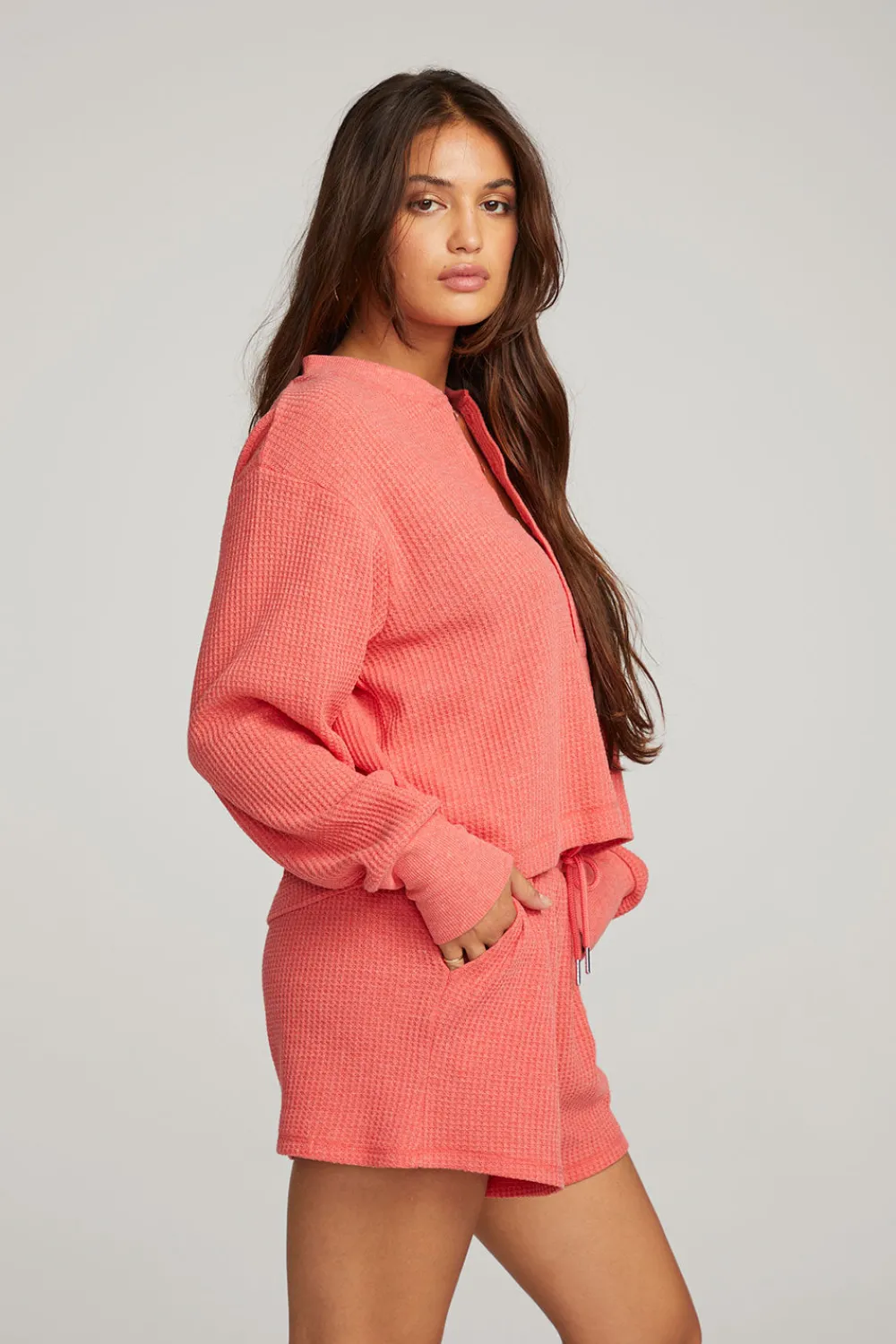 Hot Flame Long Sleeve Women Loungewear|Tops