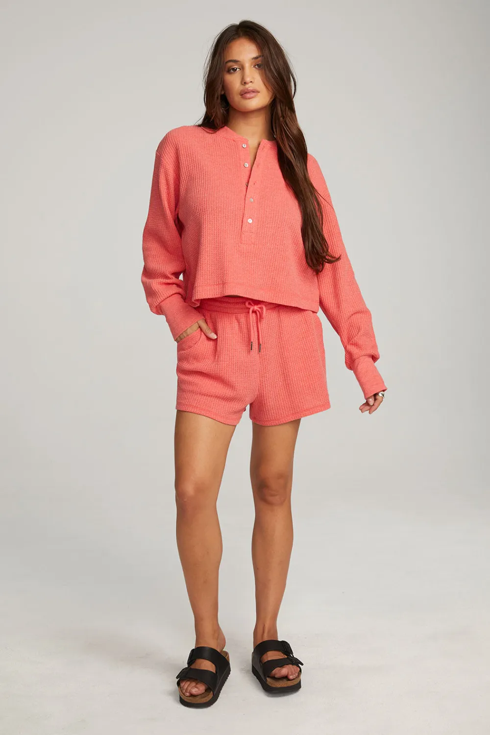 Hot Flame Long Sleeve Women Loungewear|Tops