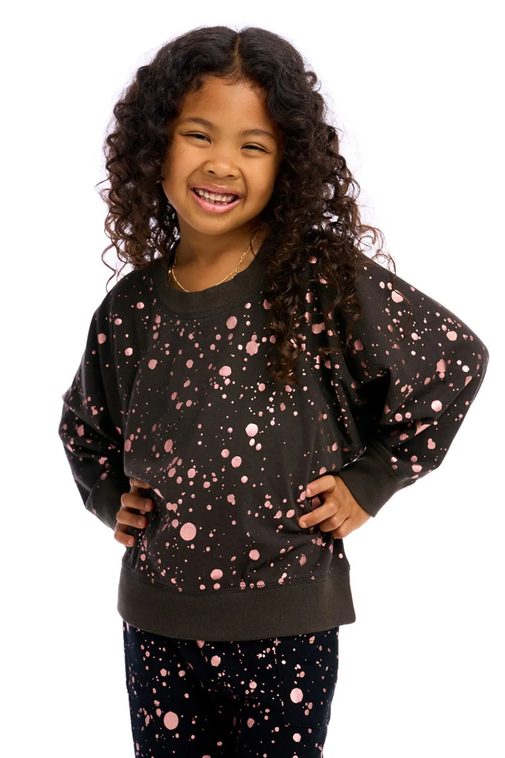 Cheap Foil Splatter Kids Girls