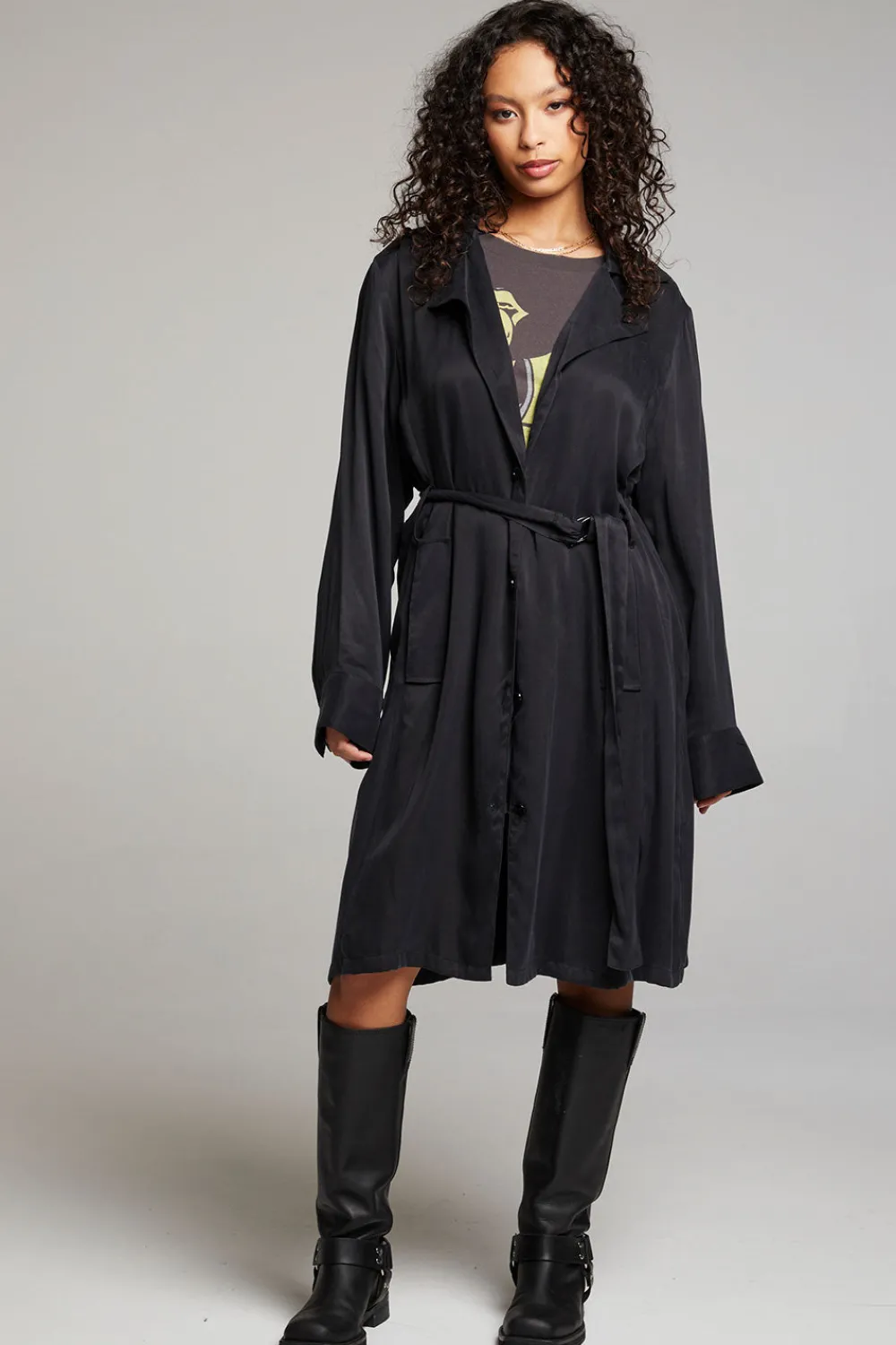 Shop Ford Licorice Trench Coat Women Outerwear|Loungewear