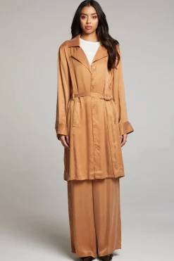 Clearance Ford Toffee Trench Coat Women Outerwear|Loungewear