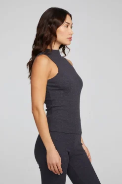 Best Fox Shadow Black Tank Women Loungewear|Tops