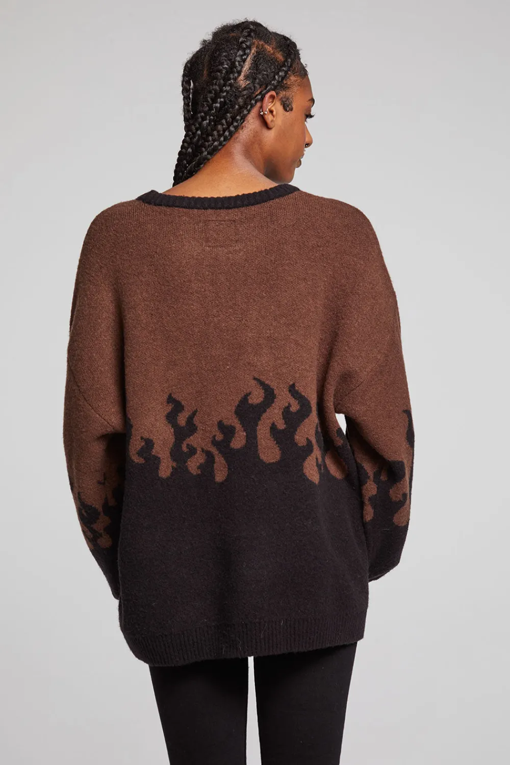 Flash Sale Foxy Sweater Flames Golden Pullover Women Outerwear|Loungewear