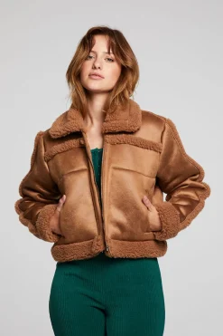 Flash Sale Franklin Sherpa Whiskey Jacket Women Outerwear|Loungewear