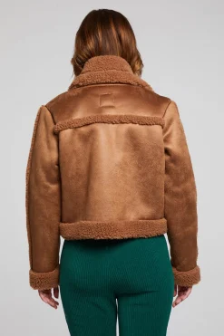 Flash Sale Franklin Sherpa Whiskey Jacket Women Outerwear|Loungewear
