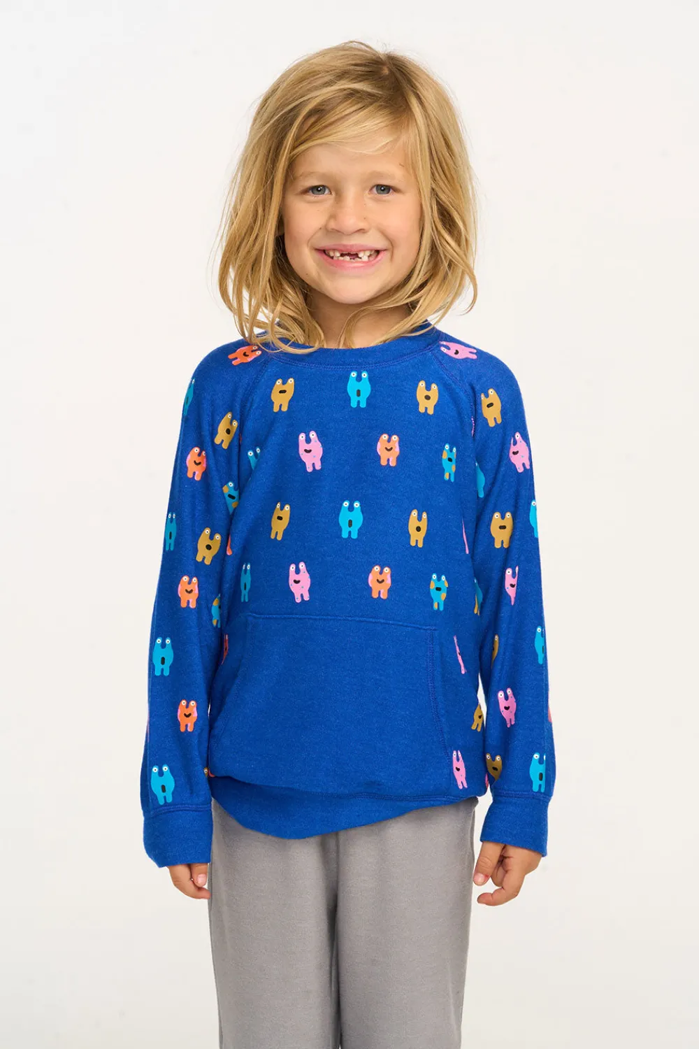 Best Sale Funny Monsters Kanga Pocket Pullover Kids/BOY Boys