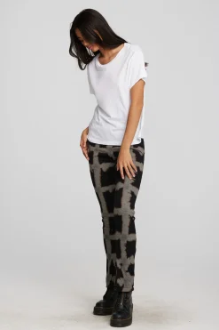 Online Gauze Jersey Oversized Crewneck Tee Women Loungewear|Tops