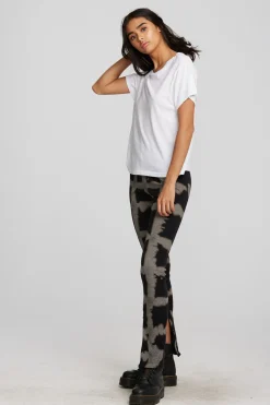 Online Gauze Jersey Oversized Crewneck Tee Women Loungewear|Tops