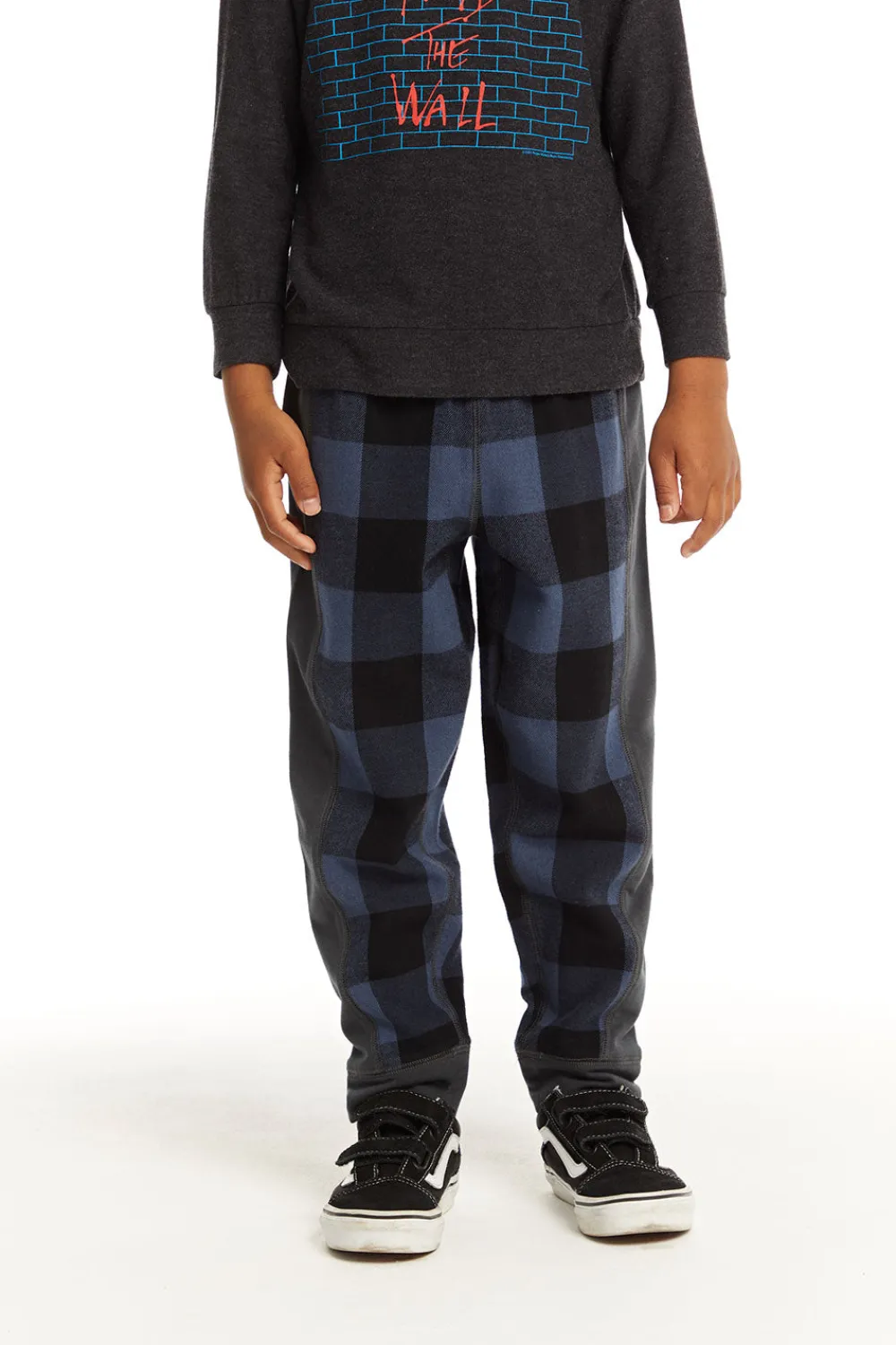 Discount Ghost Plaid Side Panel Jogger Kids/BOY Boys