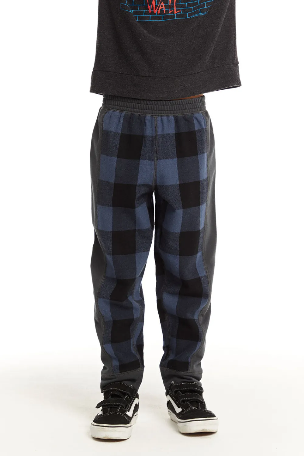 Discount Ghost Plaid Side Panel Jogger Kids/BOY Boys