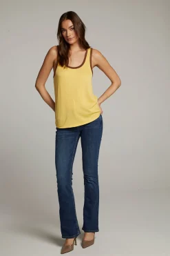 New Gloria Banana Cream Tank Top Women Loungewear|Tops