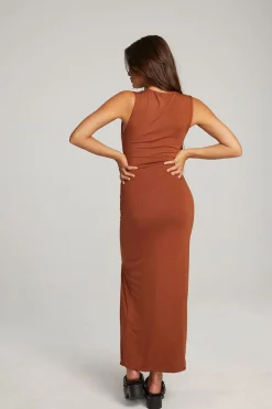 Best Goldy Whiskey Maxi Dress Women Loungewear|Dresses