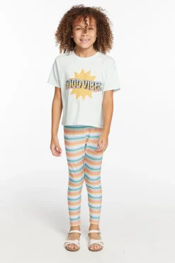 Best Sale Good Vibes Sun Girls Tee Kids Girls