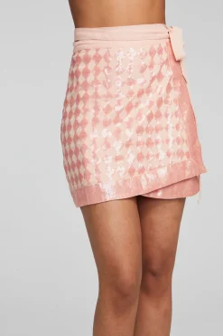 Best Sale Gramercy Wrap Skirt Embellished Check Women Loungewear|Bottoms
