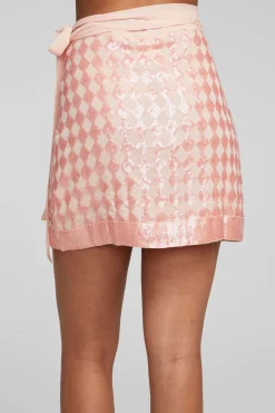 Best Sale Gramercy Wrap Skirt Embellished Check Women Loungewear|Bottoms
