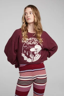 Clearance Grateful Dead Desert Skeleton Long Sleeve Women Loungewear|Music