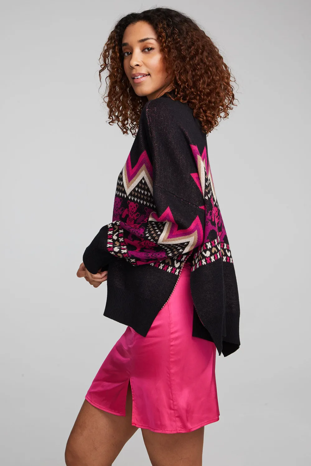 Sale Grateful Dead Fair Isle Bears Sweater Women Outerwear|Loungewear