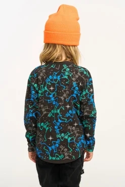 Fashion Grateful Dead Skeletons Long Sleeve Women/Kids/BOY Boys|Music