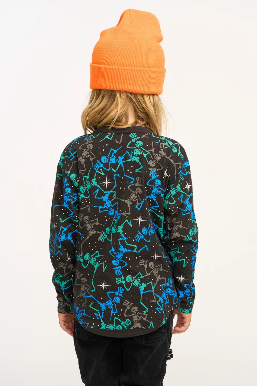 Fashion Grateful Dead Skeletons Long Sleeve Women/Kids/BOY Boys|Music