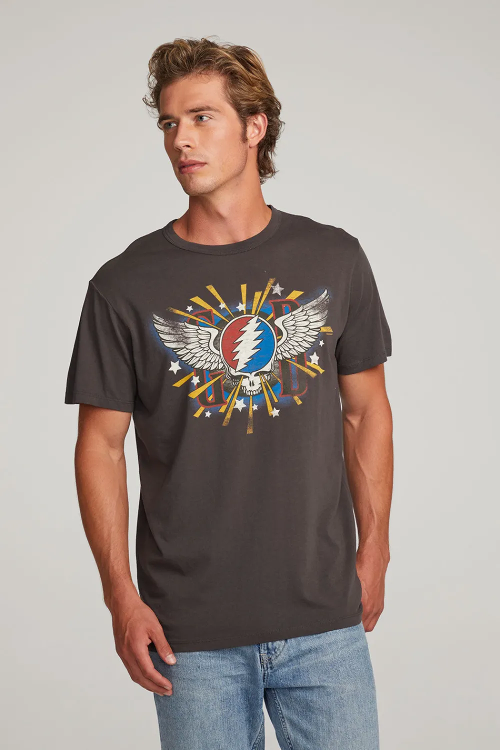New Grateful Dead Skull & Wings Mens Tee Women Tops|Music