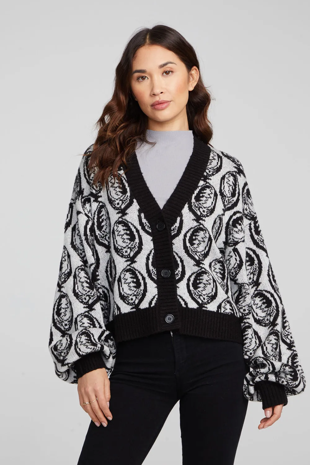 Online Grateful Dead Steal Your Face Cardigan Women Outerwear|Loungewear