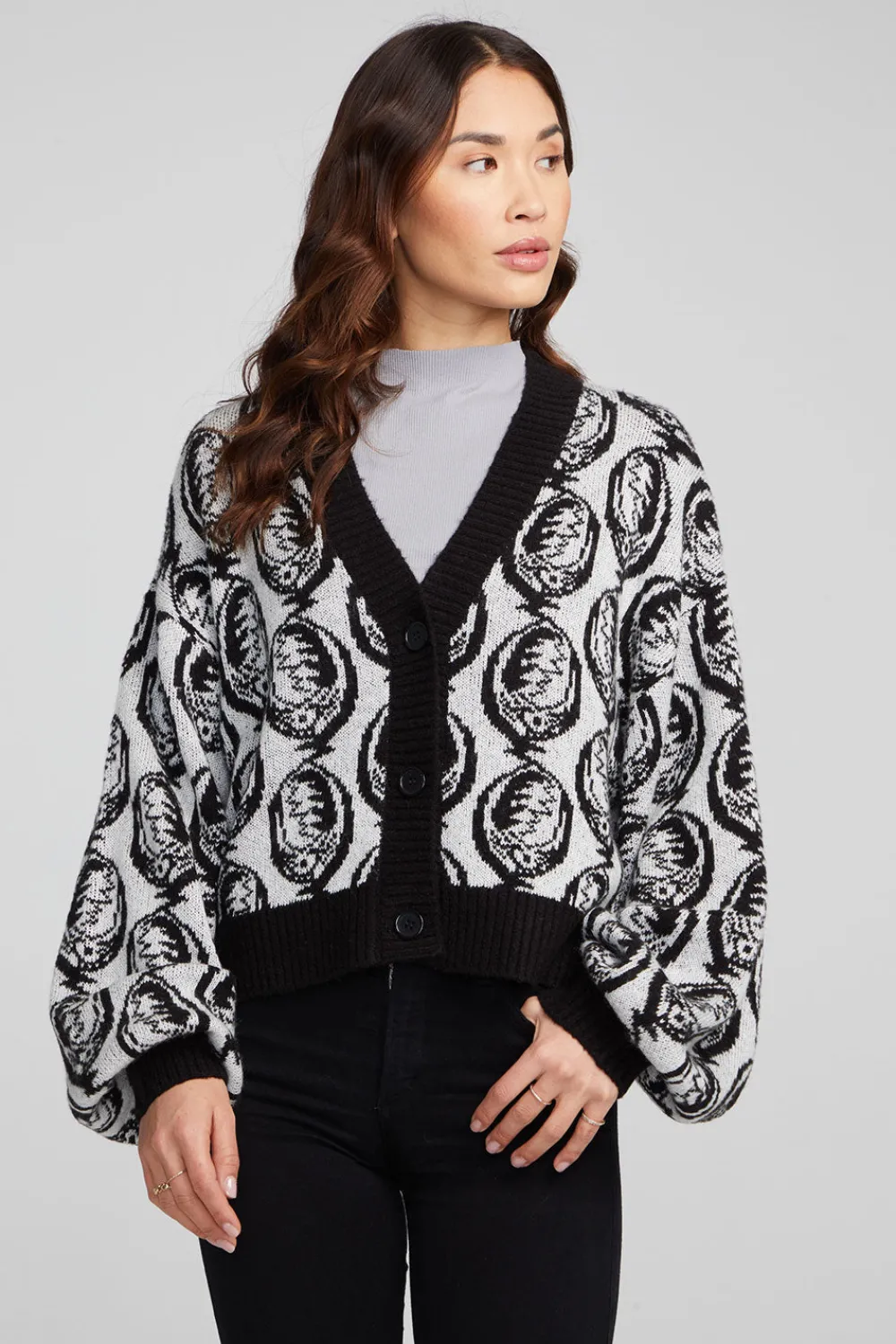 Online Grateful Dead Steal Your Face Cardigan Women Outerwear|Loungewear