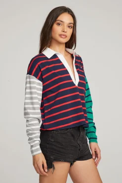 Best Grateful Dead Stealie Rugby Shirt Women Loungewear|Music