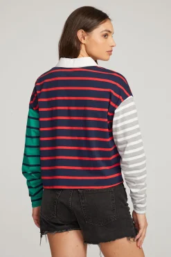 Best Grateful Dead Stealie Rugby Shirt Women Loungewear|Music