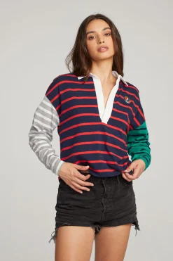 Best Grateful Dead Stealie Rugby Shirt Women Loungewear|Music