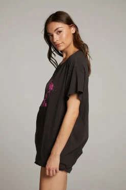 Discount Gun N' Roses Studded Skull Tee Women Loungewear|Graphics
