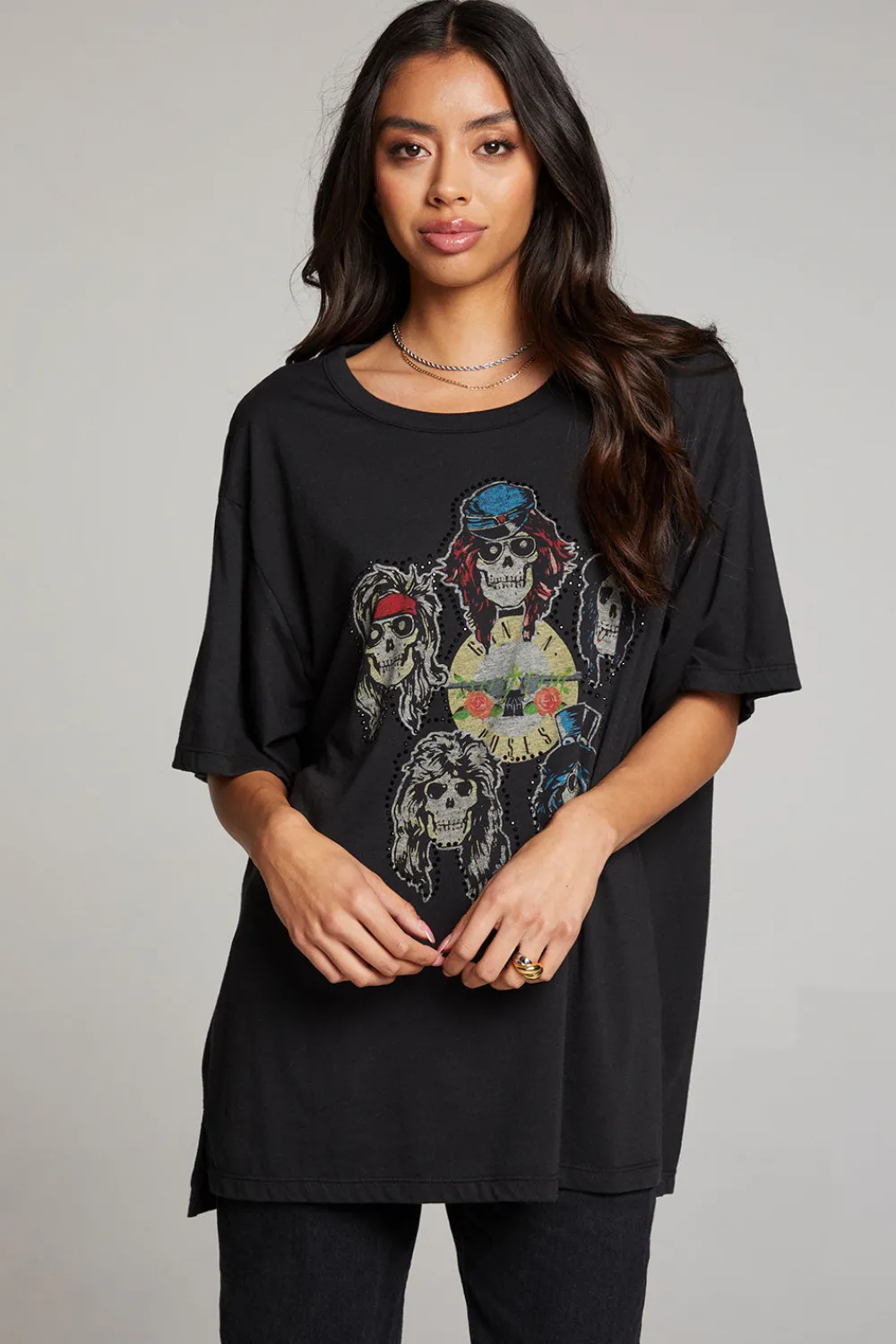 Online Guns N' Roses Los Angeles Coliseum One Size Tee Women Loungewear|Music