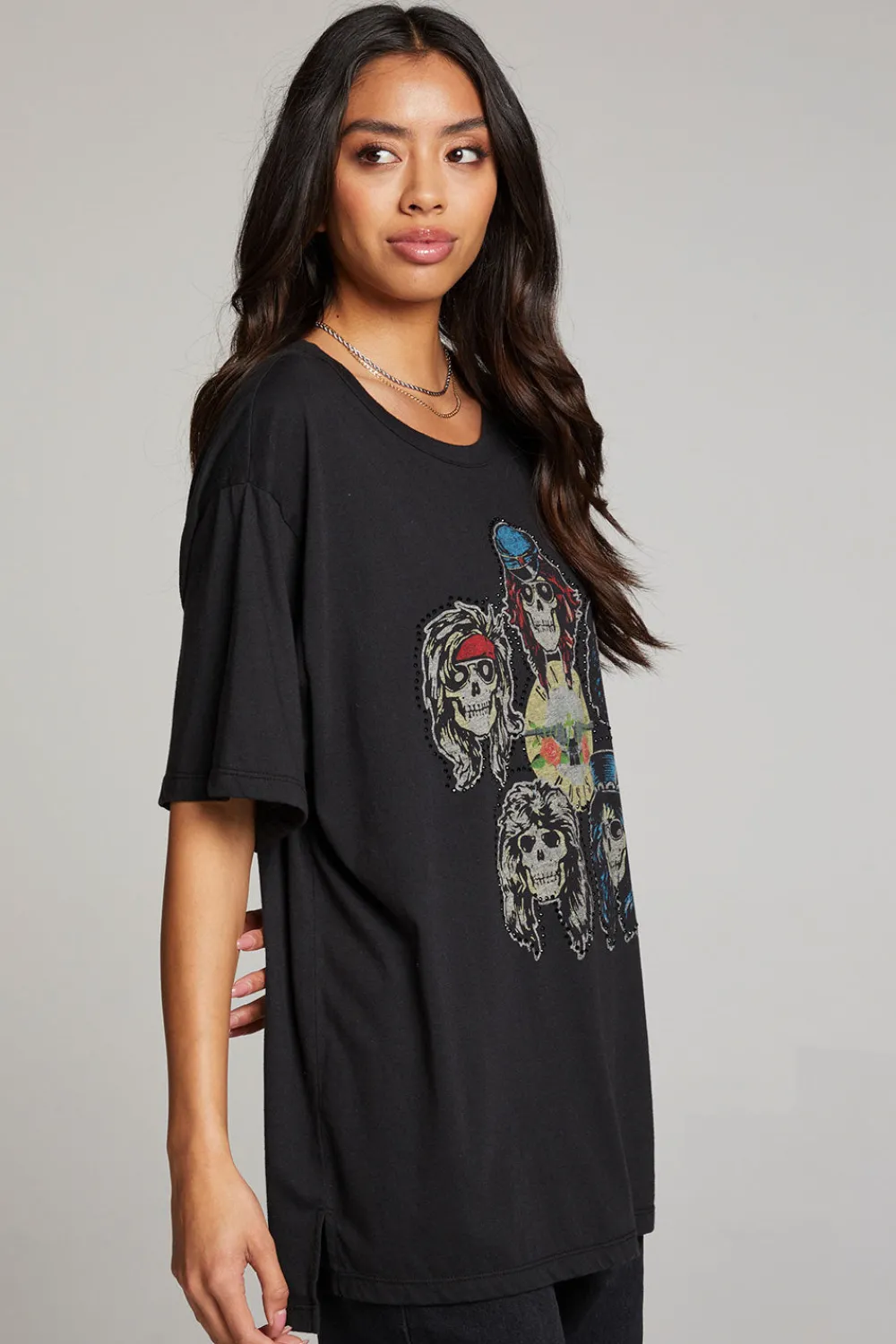 Online Guns N' Roses Los Angeles Coliseum One Size Tee Women Loungewear|Music
