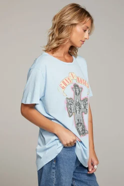 Sale Guns N' Roses Skull Cross Tee Women Loungewear|Music