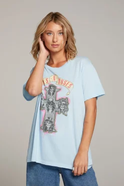 Sale Guns N' Roses Skull Cross Tee Women Loungewear|Music