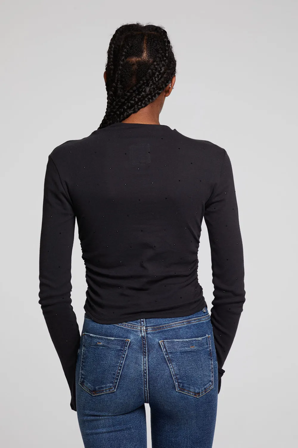 Best Hailey Licorice Long Sleeve Women Loungewear|Tops