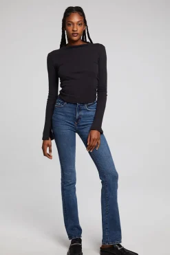 Best Hailey Licorice Long Sleeve Women Loungewear|Tops