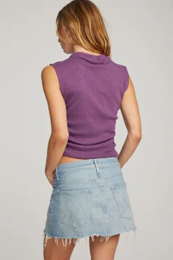 Clearance Haileyy Eggplant Tank Top Women Loungewear|Tops