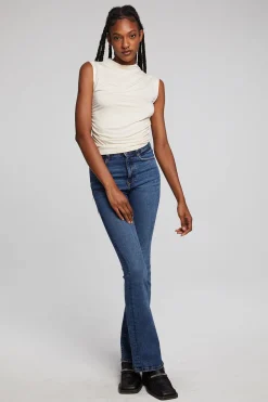 Discount Haileyy White Cap Grey Tank Top Women Loungewear|Tops