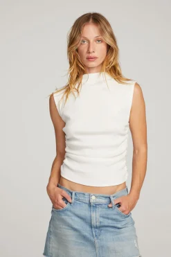 Best Haileyy White Tank Top Women Loungewear|Tops