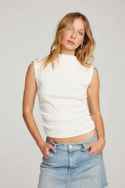 Best Haileyy White Tank Top Women Loungewear|Tops