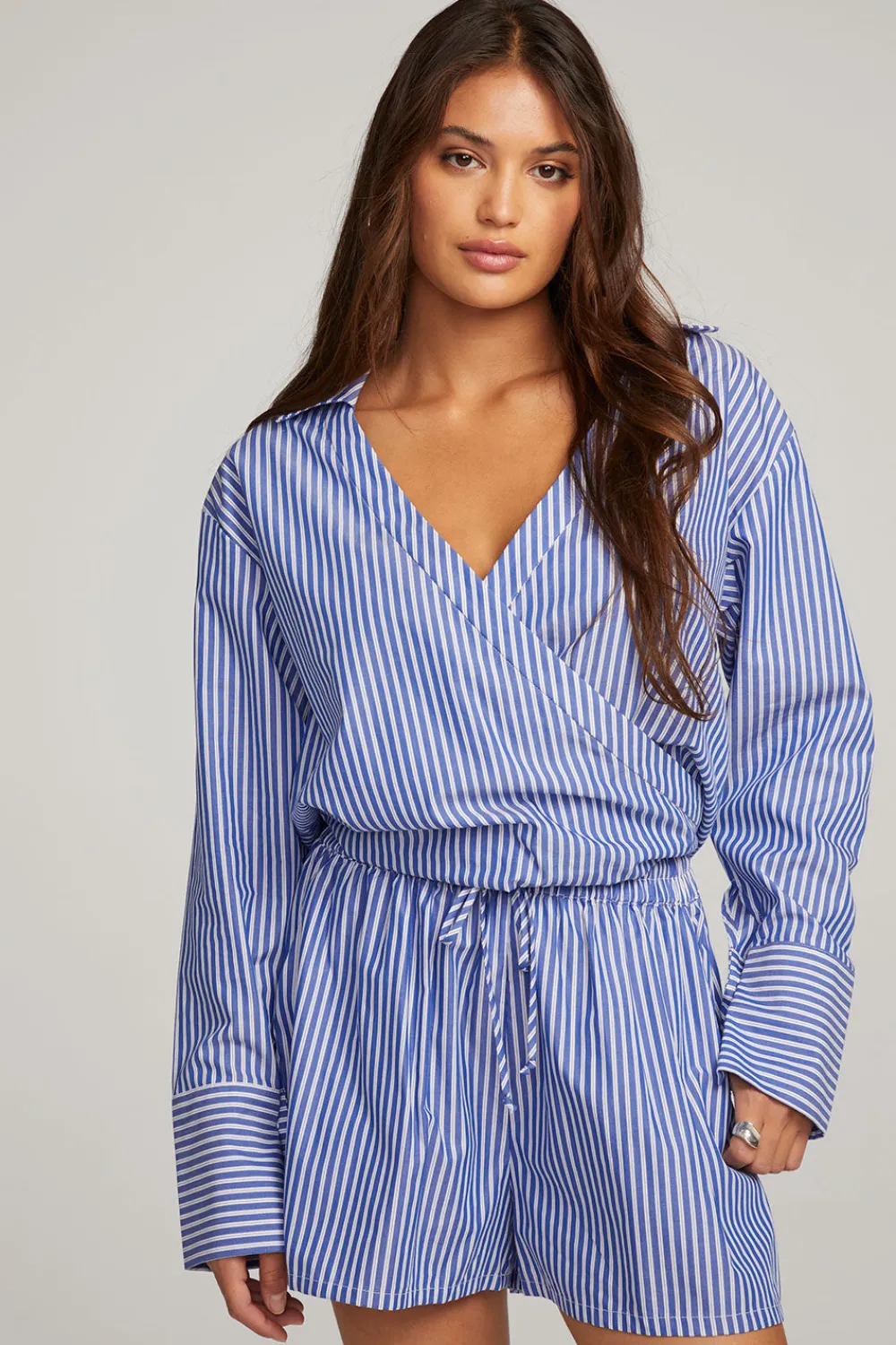 Outlet Haley Marmont Stripe Blouse Women Loungewear|Tops